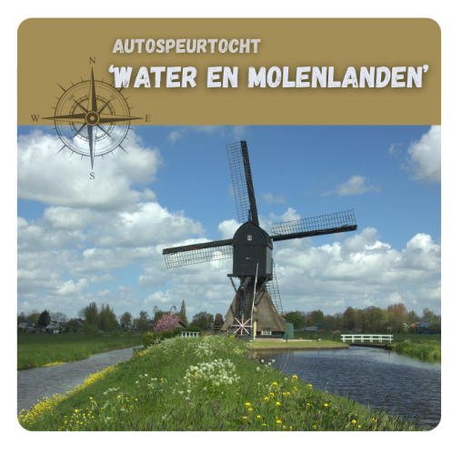 Afbeelding van Autospeurtocht 'Water en Molenlanden'